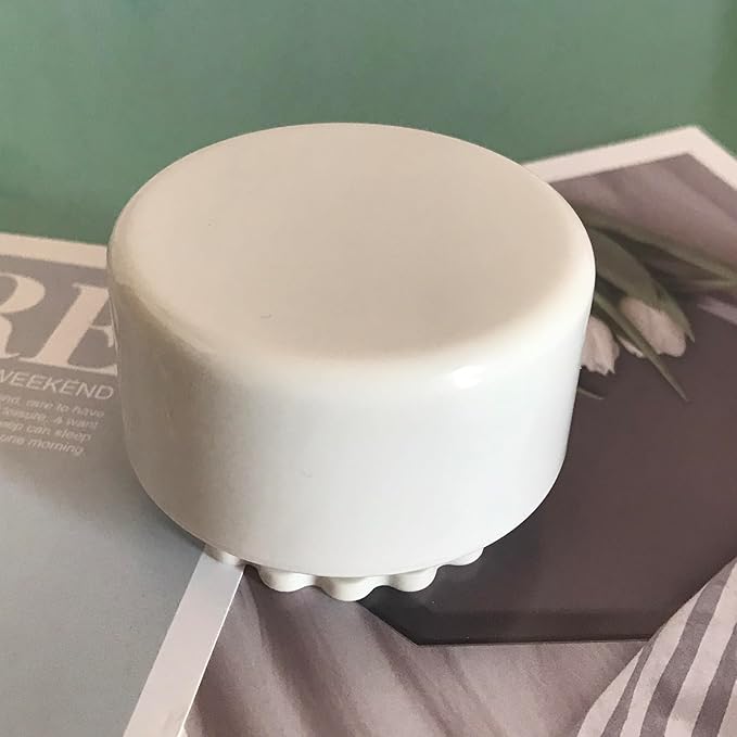 BinkeGG Play (Moon River) Plastic Rotating Music Box with Sankyo Musical Movement (65 Tunes Option)