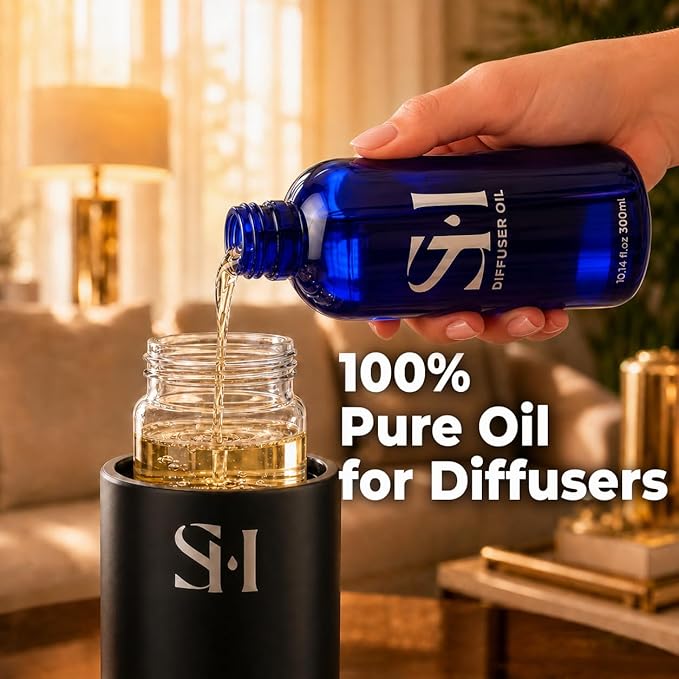 Lavender LR13 Hotel Scent Diffuser Oil | 10.14 Fl oz (300 ml) - Waterless Diffuser Oil Refill & Highly Concentrated Fragrance Oil, Diffuser Oil Scents Luxury, Hotel Oil Diffuser