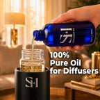 Lavender LR13 Hotel Scent Diffuser Oil | 10.14 Fl oz (300 ml) - Waterless Diffuser Oil Refill & Highly Concentrated Fragrance Oil, Diffuser Oil Scents Luxury, Hotel Oil Diffuser