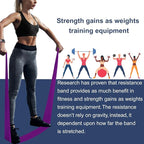Resistance Bands,Professional Long Non-Latex Elastic Stretch Bands,Exercise Bands for Physical Therapy, Yoga, Pilates, Rehab, at-Home or The Gym Workouts, Strength Training