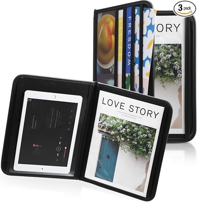 3 Pcs Paper Organizer Storage, 12" x 9" Containers for A4, Field Service Supplies Tract Organizer Clipboards Bookshelf Evangelistic Magazine Clipboards Gifts for Conference Field Service