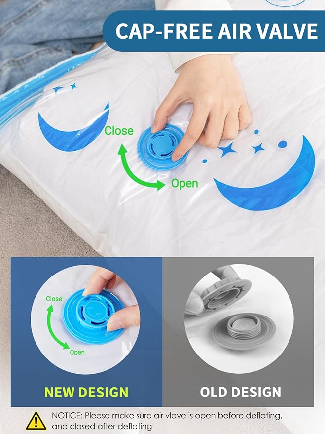 Vacuum Storage Bags with Electric Air Pump, 20 Pack (4 Jumbo, 4 Large, 4 Medium, 4 Small, 4 Roll Up Bags) Space Saving Bag for Clothes, Mattress, Blanket, Duvets, Pillows, Comforters,Travel