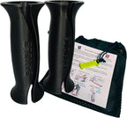 Bandle™ - True Ergonomic Handles for Resistance Bands | Unleash The Full Potential of Pain-Free, Full-Body Workouts | Durable & Comfortable for High-Intensity Training (2 Handles)