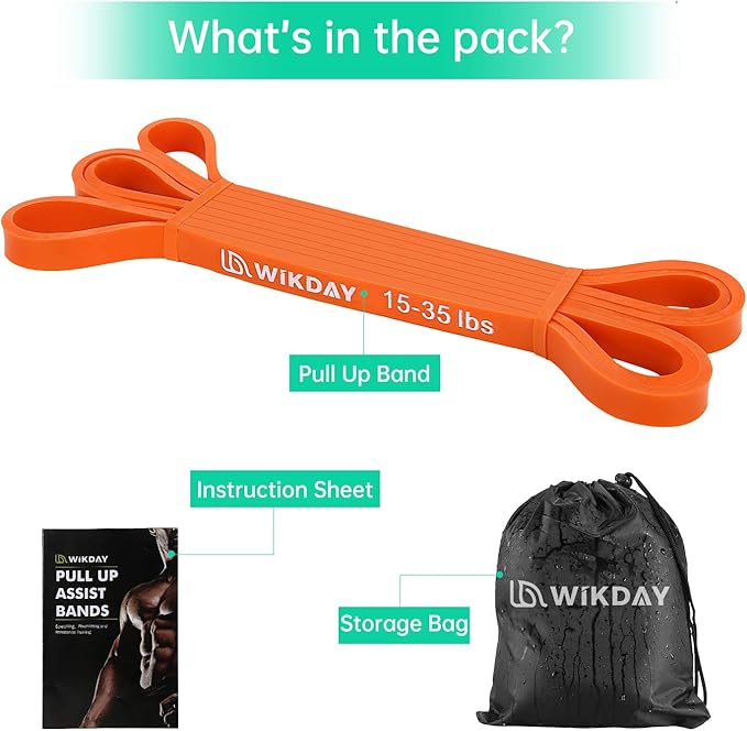 Resistance Bands for Working Out, Exercise Bands, Workout Bands, Pull Up Assistance Bands for Body Stretching Training Physical Therapy Muscle Training for Men & Women