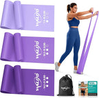 WALITO Resistance Bands for Working Out, Exercise Bands for Women and Men, Workout Bands for Physical Therapy, Stretch, Recovery, Pilates, Rehab, Strength Training and Home Gym
