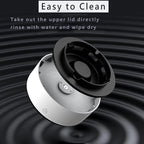 2 in 1 Air Purifier Ashtray Multifunctional Smokeless with Filter,Ashtrays for Cigarettes for Home Indoor Car Office (Grey)