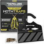 Premium Moth Traps for Clothes - Strongest Luring and Stickiest Closet Moths Traps - Killer Indoor Repellent for Closets (6 Pack)
