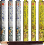 Call Money & Money Drawing Incense Sticks & Holder Bundle Variety Pack from Hem Trumiri Insense Insence