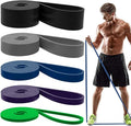 Resistance Bands, Pull Up Assist Bands - Workout Bands, Eexercise Bands, Long Resistance Bands Set for Working Out, Fitness, Training, Physical Therapy for Men Women