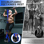 Pull Up Assistance Bands, Adjustable Heavy Duty Resistance Band for Pull Up, 3 Pull Up Bands, Comfortable Fabric Feet/Knee Rest, Assistance Bands for Pull-Up, Home Fitness, Body Stretching