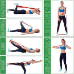 Resistance Bands for Working Out, Exercise Bands, Workout Bands, Pull Up Assistance Bands for Body Stretching Training Physical Therapy Muscle Training for Men & Women