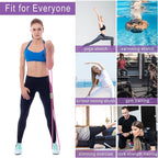 FYY Figure 8 Resistance Bands, Yoga Resistance Band Stretch Fitness Band, Pull Rope, Chest Arm and Shoulder Stretch Bands Exercise Equipment for Home Workout, Physical Therapy, Strength Training