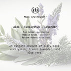 Muse Apothecary Flush Ritual - Aromatic & Refreshing Toilet Spray, Use Before You Go, 2 oz, Infused with Natural Essential Oils - Aloe + Eucalyptus + Lavender