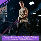 8 Pcs Resistance Bands Pull up Bands Pull up Assistance Bands Exercise Workout Bands for Working Out Muscle Training Physical Therapy Muscle Training Men and Women