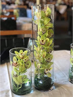 WGVI Quality Thick Weighted Tall Clear Cylinder Glass Vase, 3" W x 16" H, Flower Arrangement Candle Holder Floral Container Wedding Centerpieces Home Decor Bulk Wholesale, 12 Pieces