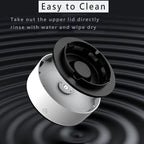 Indoor Ashtray - 2 in 1 Multifunctional Ashless Air Purifier with Filter Ashtray, Best for Family Car or Office (White)