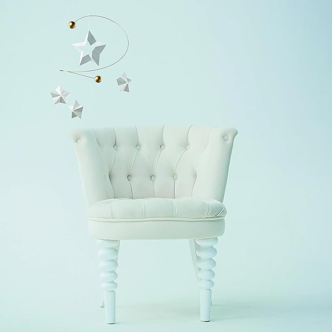 Starry Night 4 Mobile with 4 Hanging Stars - f163a - 10 inches - Handmade in Denmark by Flensted