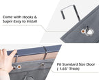 Behind Door Hanging Kids Shoes Organizer Closet Shoe Organizer Shoe Rack with 12 Mesh Pockets (12 Pockets)