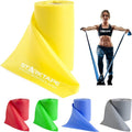Resistance Bands Professional 8,16, 25, 50 Yards Bulk Rolls. Latex-Free Elastic Physical Therapy Band. No Scent, No Powder - Perfect for Home Exercise, Yoga, Pilates, Gym, Rehab, Workout