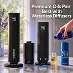 Inspired by Baccarat 5-Star Hotel New York BC07 Hotel Scent Diffuser Oil | 5.07Floz (150ml) - Waterless Diffuser Oil Refill & Highly Concentrated Fragrance Oil, Diffuser Oil Scents, Hotel Oil Diffuser