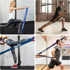 Resistance Bands for Working Out, Exercise Bands, Workout Bands, Pull Up Assistance Bands for Body Stretching Training Physical Therapy Muscle Training for Men & Women
