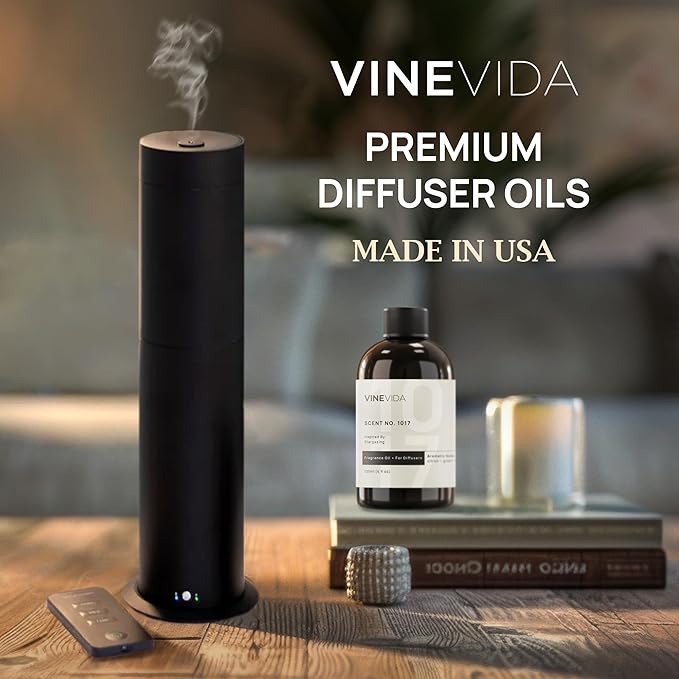 VINEVIDA [4 Fl Oz] Scent NO. 1005 Fragrance Oil for Cold Air Diffusers, Aromatic Notes of Neroli Jasmine Musk, Essential Oils for Diffuser Oil Refill & Air Freshener Room Spray