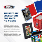 BCW Magazine Bags and Boards – (50 Pack) | Premade Non-Resealable Magazine Protectors | Standard Size 8 ¾" x 11 ⅛" | Magazine Sleeves and Boards Pre-Loaded for Storage and Display