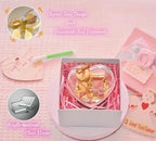 Happy Birthday Music Box,Little Shape of Love Heart Wind Up Musical Boxes for Her,Mom,Dad,Women,Granddaughter.Gifts for Anniversary/Birthday/Christmas/Valentine's/Mother's/Father's Day.