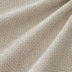 MIULEE Pack of 4 Couch Throw Pillow Covers 24x24 Inch Cream Soft Decorative Chenille Pillow Covers Farmhouse Accent Cushion Covers for Boho Spring Home Decor Sofa Bedroom Living Room