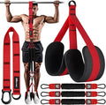 Pull Up Assistance Bands, Adjustable Heavy Duty Resistance Band for Pull Up, 3 Pull Up Bands, Comfortable Fabric Feet/Knee Rest, Assistance Bands for Pull-Up, Home Fitness, Body Stretching