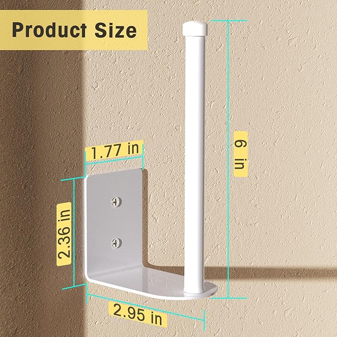 2 Pack Hat Racks for Baseball Caps, Stainless Steel Hat Organizer for Baseball Cap, Hat Holder Storage Organizer, Hat Hanger Strong Adhesive/Wall Drilled for Door, Bedroom, Closet(White 6 in)