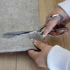 RUGPADUSA - Eco-Plush - 8'x10' - 3/8" Thick - 100% Felt - Extra Cushioned Rug Pad - Available in 3 Thicknesses, Many Custom Sizes