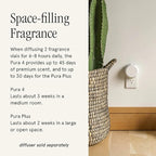 Pura x Studio McGee Home Scent Refill - Smart Air Diffuser - Long-Lasting Luxury Fragrance per Refill - Home Essential - Clean & Safe Diffuser Fragrance - 2 Pack, Seaside Terrace
