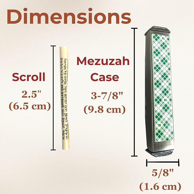 Sparkling Art Glass Mezuzah - Easy Mount Indoor or Outdoor - Weatherproof Metal Case - Gift Box and Non-Kosher Scroll Included - Hand Made in USA - Guaranteed for Life! (Opal Ivory)