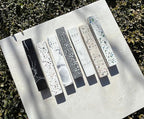 A&S Mezuzot A&S Modern Stone Mezuzah Case Design, Mezuza Cover for Scroll Protection, Easy Peel and Stick Houswarming Gift and Home Blessing (Terrazzo Beige, 5 Inches)