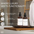 Muse Apothecary Flush Ritual - Aromatic & Refreshing Toilet Spray, Use Before You Go, 8 oz, Infused with Natural Essential Oils - Aloe + Eucalyptus + Lavender, 2 Pack