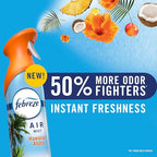 Febreze Air Mist, Air Freshener Spray, Odor Fighting Room Spray, Deodorizer for Home Bathroom Kitchen Office Apartment Dorm Room Classroom, Jasmine & Honeysuckle Scent, 8.1oz (Pack of 3)