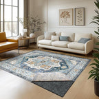 Waterproof Rug Pad, 2x6 ft Area Rug Non-Slip Carpet Pad, 1/4" Thick Non-Slip Rug Pads for All Floors and Finishes, Felt Pad for Hardwood Floors, Keeps Carpets in Place Soft and Safe