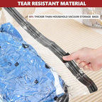 Vacuum Bags for Travel with Rechargeable Pump, 14 Combo (4L/4M/6S) Compression Packing Seal Bags for Luggage Suitcase, Space Saver for Clothing and Clothes Storage Travel