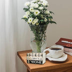 Mini Decorative Books For Home Decor, Small Wood Book Stack For Table Decor, Home Decor Book For Living Room Mantel, Farmhouse Stacked Books Decorative（L35）