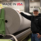 RUGPADUSA - Eco-Plush - 11'x14' - 1/4" Thick - 100% Felt - Premium Cushioned Rug Pad - Available in 3 Thicknesses, Many Custom Sizes