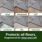 Waterproof GATORGRIP Non-Slip Rug Pad, 2.5x12 Runner, Pet-Friendly, Safe for All Floors, Made in The USA, Low-VOC
