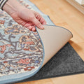 Waterproof Rug Pad, Thick 2x3 ft Under Area Rug Carpet Pad, Non Slip Rug Pads for All Floors and Hardwood Floors Finishes, Keep Carpets in Place Soft and Prevent Rug from Wrinkling or Buckling