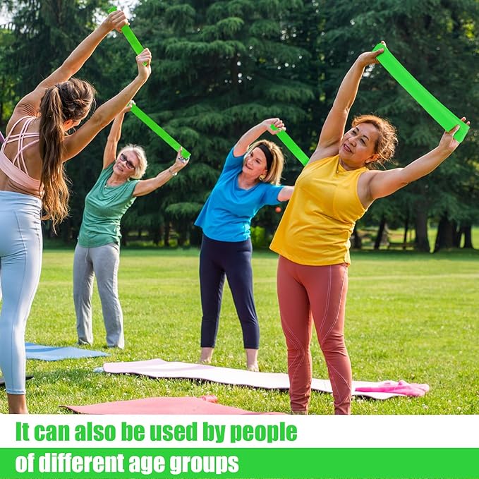 Deekin 20 Pcs Resistance Bands Resistance Loop Exercise Bands Exercise Equipment Elastic Drap Ring for Women and Men Home Fitness, Gym, Yoga