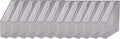 YBM HOME Steel Mesh Wall Magazine File Holder for Home & Office Organization, Serves as a Magazine Rack, Desk Organizer, Letter and Mail Bin, Holds Up to 20 Magazines - 12-Pack Silver, 1111-12