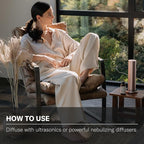 AromaTech Palo Santo & Amber Premium Aroma Oil – Grounding & Inspiring Home Fragrance with Notes of Clary Sage & Lavandin for Scent Diffusers, Cold-Air and UltraSonic Scent Machines (10 mL)