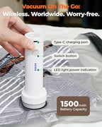 BAGSMART Rechargeable Wireless Pump Travel Storage Bags Set, Portable Space Saver Bags for Travel & Home, Vacuum Compression Seal Bag for Clothing- 21 combo bags