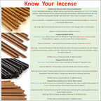 Indian Sandalwood Incense Sticks - Artisan Luxury Masala Incense - Divine Scent for Home, Meditation & Aromatherapy - Handrolled 30 Sticks