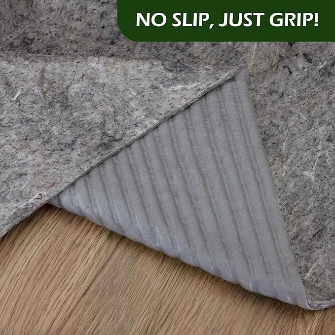 Waterproof GATORGRIP Non-Slip Rug Pad, 2x10 Runner, Pet-Friendly, Safe for All Floors, Made in The USA, Low-VOC