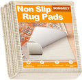 Songrey Non-Slip Rug Pad 8x11 FT, Extra Thick Carpet Pads for Hard Surfaces, Prevents Sliding and Secures Rugs, Provides Floor Protection with Comfort Cushioning